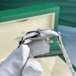 Rolex Datejust 126234 904L Steel Green Palm Dial 36mm Jub Super Clone - 图片 5