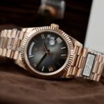 Rolex Day-Date RG Plated Ombre Grey Dial 40mm Super Clone