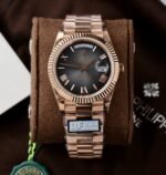 Rolex Day-Date RG Plated Ombre Grey Dial 40mm Super Clone - 图片 2