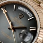 Rolex Day-Date RG Plated Ombre Grey Dial 40mm Super Clone - 图片 4