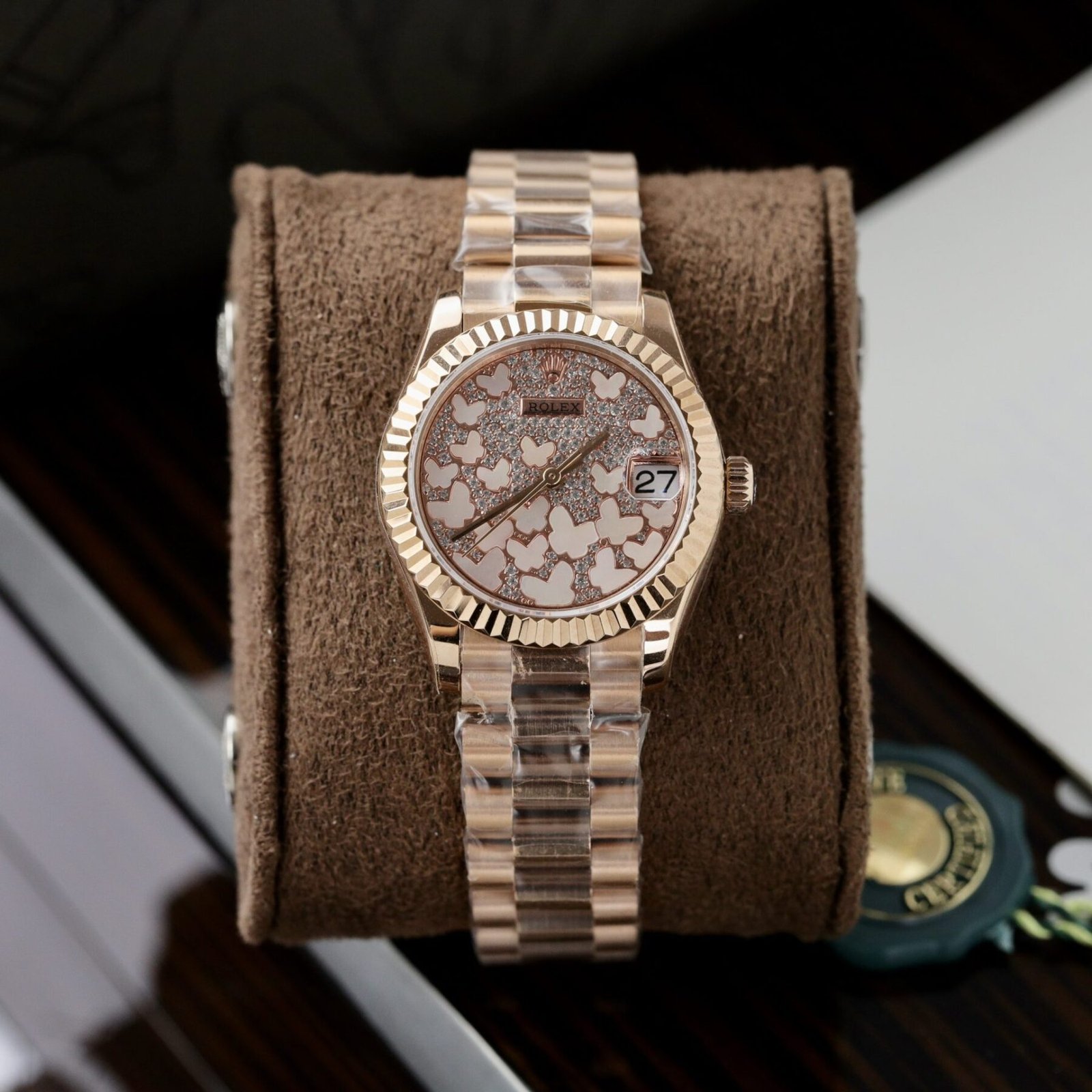 1750588032-20.jpg Rolex Datejust 278275 RG Plated Diamond Dial CZ Diamonds 31mm AAA Replica - 图片 1