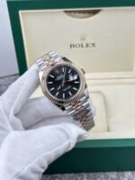 Rolex Datejust 126331 SS/RG Plated Black Dial 41mm Jub Super Clone - 图片 2