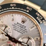 Rolex Daytona 116515LN YG Plated Pink Dial CZ Diamonds 40mm Oysterflex Super Clone - 图片 4