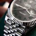 Rolex Datejust 126334 904L Steel Wimbledon Grey Dial 41mm Jub Super Clone - 图片 3