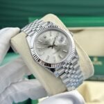 Rolex Datejust 126334 904L Steel Silver Dial 41mm Jub Super Clone - 图片 2