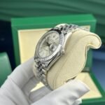 Rolex Datejust 126334 904L Steel Silver Dial 41mm Jub Super Clone - 图片 4