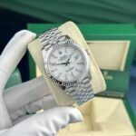 Rolex Datejust 126334 904L Steel White Dial 41mm Jub Super Clone - 图片 2