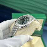 Rolex Datejust 126334 904L Steel Green Dial 41mm Jub Super Clone - 图片 3