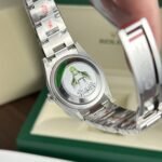 Rolex Oyster Perpetual 126000 904L Steel Green Dial 36mm Oyster Super Clone - 图片 9