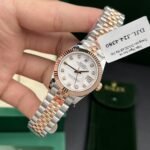 Rolex Datejust SS/RG Plated MOP Dial CZ Diamonds 31mm Jub Super Clone - 图片 2