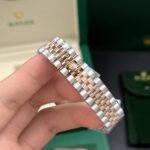 Rolex Datejust SS/RG Plated MOP Dial CZ Diamonds 31mm Jub Super Clone - 图片 5