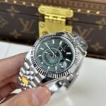 Rolex Sky-Dweller 336934 316L Steel Green Dial 42mm Jub AAA Replica - 图片 4