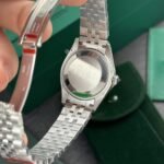 Rolex Datejust 316L Steel Blue Dial CZ Diamonds 31mm Jub AAA Replica - 图片 5