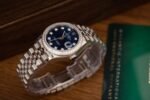 Rolex Datejust 316L Steel Blue Dial CZ Diamonds 31mm Jub EWF Replica - 图片 6