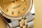 Rolex Datejust 126233 SS/YG Plated Champagne Dial CZ Diamonds 36mm Jub Super Clone - 图片 6