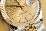 Rolex Datejust 126233 SS/YG Plated Fluted Champagne Dial 36mm Jub Super Clone - 图片 5