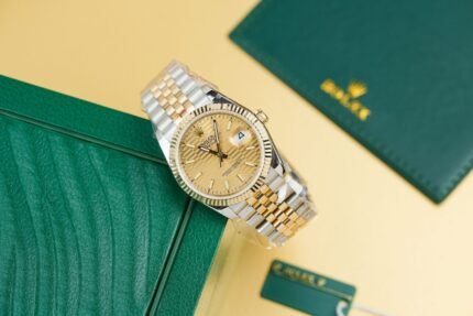 Rolex Datejust 126233 SS/YG Plated Fluted Champagne Dial 36mm Jub Super Clone
