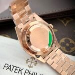 Rolex Day-Date RG Plated Eisenkiesel Dial With Diamonds 40mm Super Clone - 图片 6