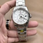 Rolex Sky-Dweller 326934 316L Steel White Dial 42mm Oyster AAA Replica