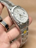 Rolex Sky-Dweller 326934 316L Steel White Dial 42mm Oyster AAA Replica - 图片 4