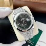 Rolex Datejust 126300 904L Steel Wimbledon Grey Dial 41mm Jub Super Clone - 图片 2