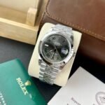 Rolex Datejust 126300 904L Steel Wimbledon Grey Dial 41mm Jub Super Clone - 图片 3