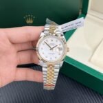Rolex Datejust SS/YG Plated MOP Dial CZ Diamonds 41mm Jub Super Clone - 图片 3