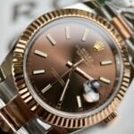 Rolex Datejust 126331 SS/RG Plated Chocolate Dial 41mm Oyster Super Clone - 图片 3