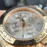 Rolex Daytona 116505 YG Plated Pink Dial CZ Diamonds 40mm Oyster Super Clone - 图片 4