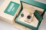 Rolex Datejust SS/RG Plated Black Dial CZ Diamonds 36mm Jub Super Clone - 图片 2