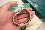 Rolex Datejust SS/YG Plated MOP Dial CZ Diamonds 36mm Jub Super Clone - 图片 6