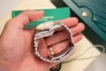 Rolex Datejust SS/YG Plated MOP Dial CZ Diamonds 36mm Jub Super Clone - 图片 7
