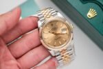 Rolex Datejust SS/RG Plated Gold Dial 41mm Jub Super Clone - 图片 5