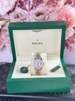 Rolex Datejust 278285 RG Plated MOP Dial CZ Diamonds 31mm AAA Replica - 图片 4