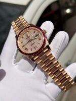 Rolex Day-Date RG Plated Diamond Dial Diamond 40mm Super Clone - 图片 5