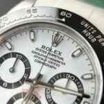 Rolex Daytona 116509LN Panda 904L Steel White Dial 40mm Oysterflex Super Clone - 图片 2