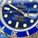 Rolex Submariner SS/YG Plated Blue Dial 40mm Oysterflex Super Clone - 图片 5