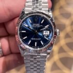 Rolex Datejust 126334 904L Steel Blue Dial 36mm Jub Super Clone - 图片 5