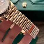Rolex Day-Date 228345RBR RG Plated Chocolate Dial CZ Diamonds 40mm EWF Replica - 图片 2
