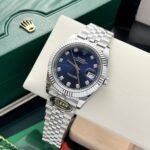 Rolex Datejust 126334 904L Steel Blue Dial CZ Diamonds 41mm Jub Super Clone - 图片 3