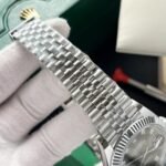 Rolex Datejust 126334 904L Steel Blue Dial CZ Diamonds 41mm Jub Super Clone - 图片 5