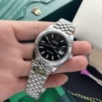 Rolex Datejust 126334 904L Steel Black Dial 41mm Jub Super Clone - 图片 4