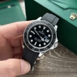 Rolex Yacht-Master 316L Steel Black Dial 40mm Oysterflex EWF Replica - 图片 2