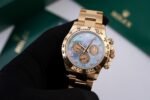 Rolex Daytona 116508 RG Plated Dark MOP Dial CZ Diamonds 40mm Oyster Super Clone - 图片 3