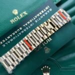 Rolex Day-Date YG Plated Dark MOP Dial CZ Diamonds 40mm AAA Replica - 图片 7
