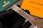 Rolex Datejust SS/RG Plated Chocolate Roman Numeral Dial 31mm Jub Super Clone - 图片 7