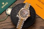 Rolex Datejust 278273 SS/YG Plated Dark MOP Dial Bezel Diamonds 31mm Jub AAA Replica - 图片 2