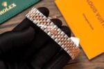 Rolex Datejust 278273 SS/RG Plated Silver Dial CZ Diamonds 31mm Jub Super Clone - 图片 5