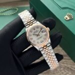 Rolex Datejust SS/RG Plated MOP Dial Diamonds 31mm Jub Replica - 图片 2