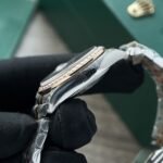 Rolex Datejust SS/RG Plated MOP Dial Diamonds 31mm Jub Replica - 图片 5